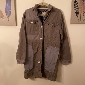 Medium We the Free Free People Apollo Military Jacket EUC